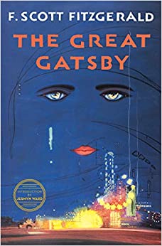 Glamorous books: Cover of F. Scott Fitzgerald's The Great Gatsby