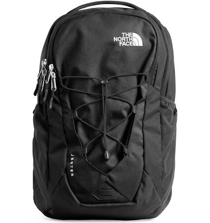 Black North Face backpack for everyday looks. 