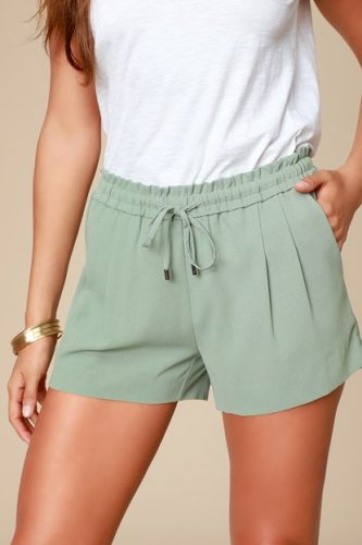 Lulus green shorts