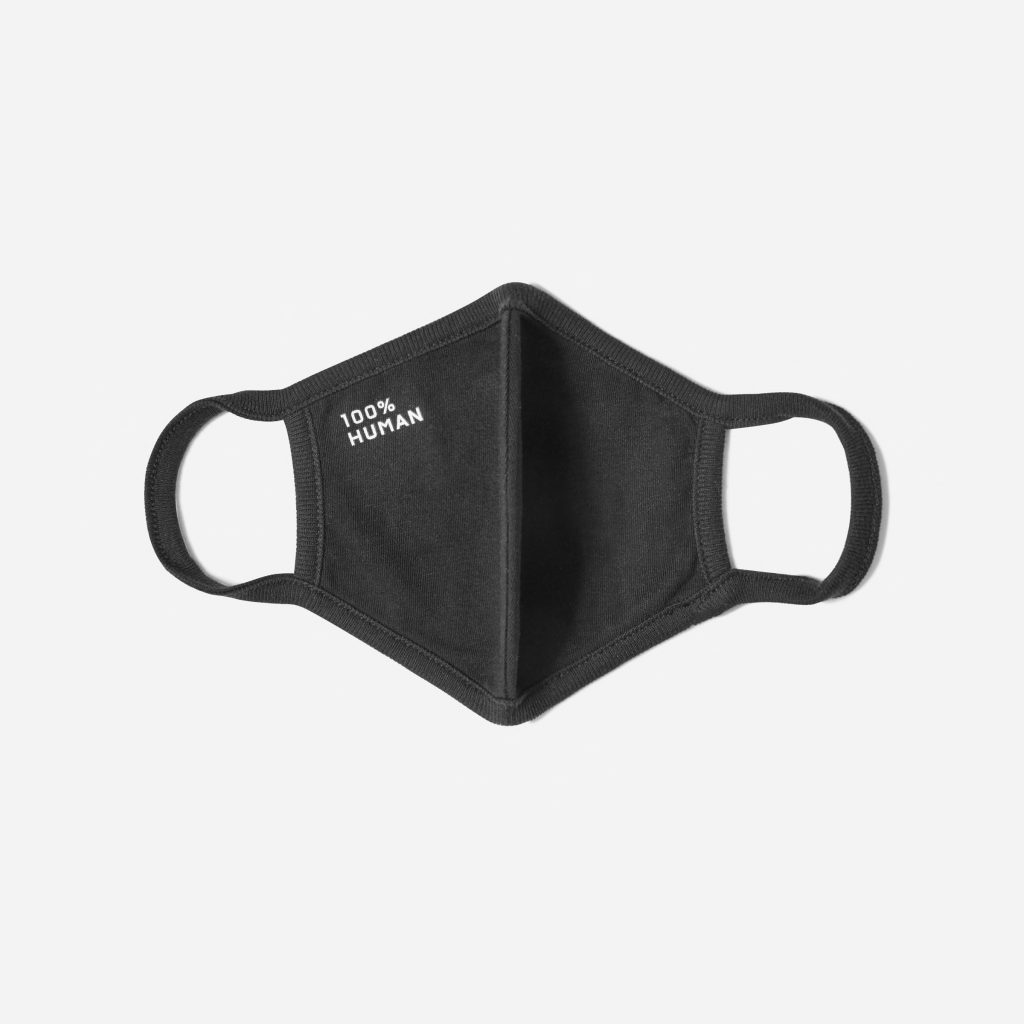 Fashion masks - plain black mask from everlane