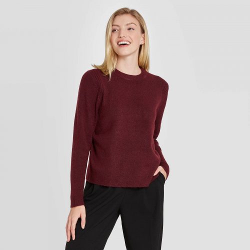 Target burgundy top