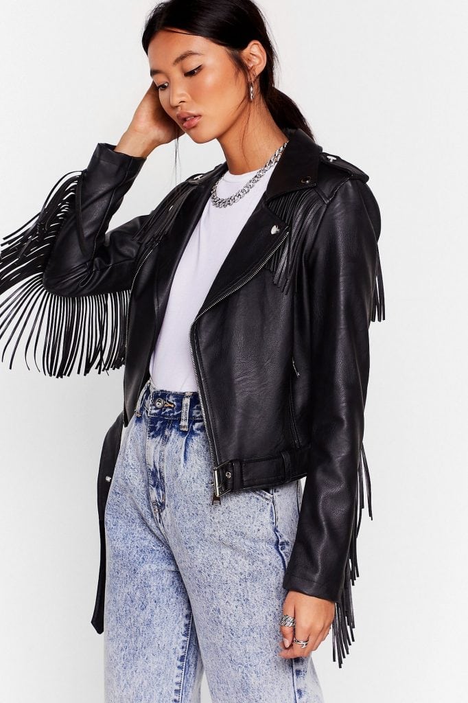 Product photo of a Nasty Gal moto jacket