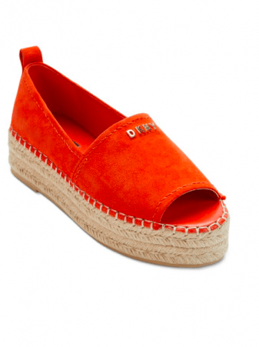 Orange espadrilles