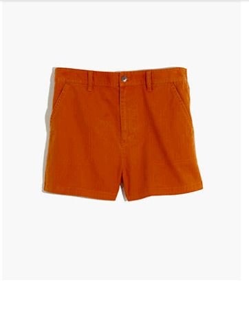 Earth tone fashion guide: Madewell camp shorts