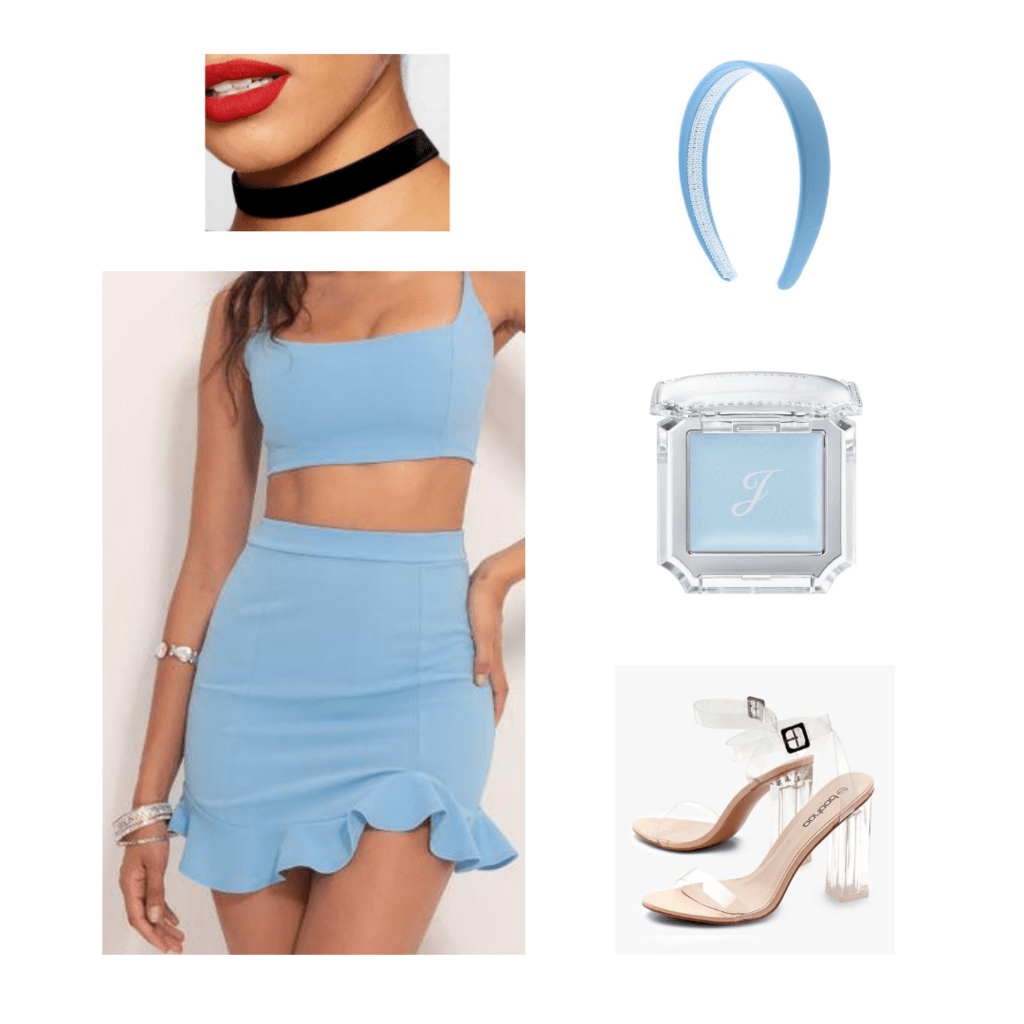 Disney princess costume idea with accessories