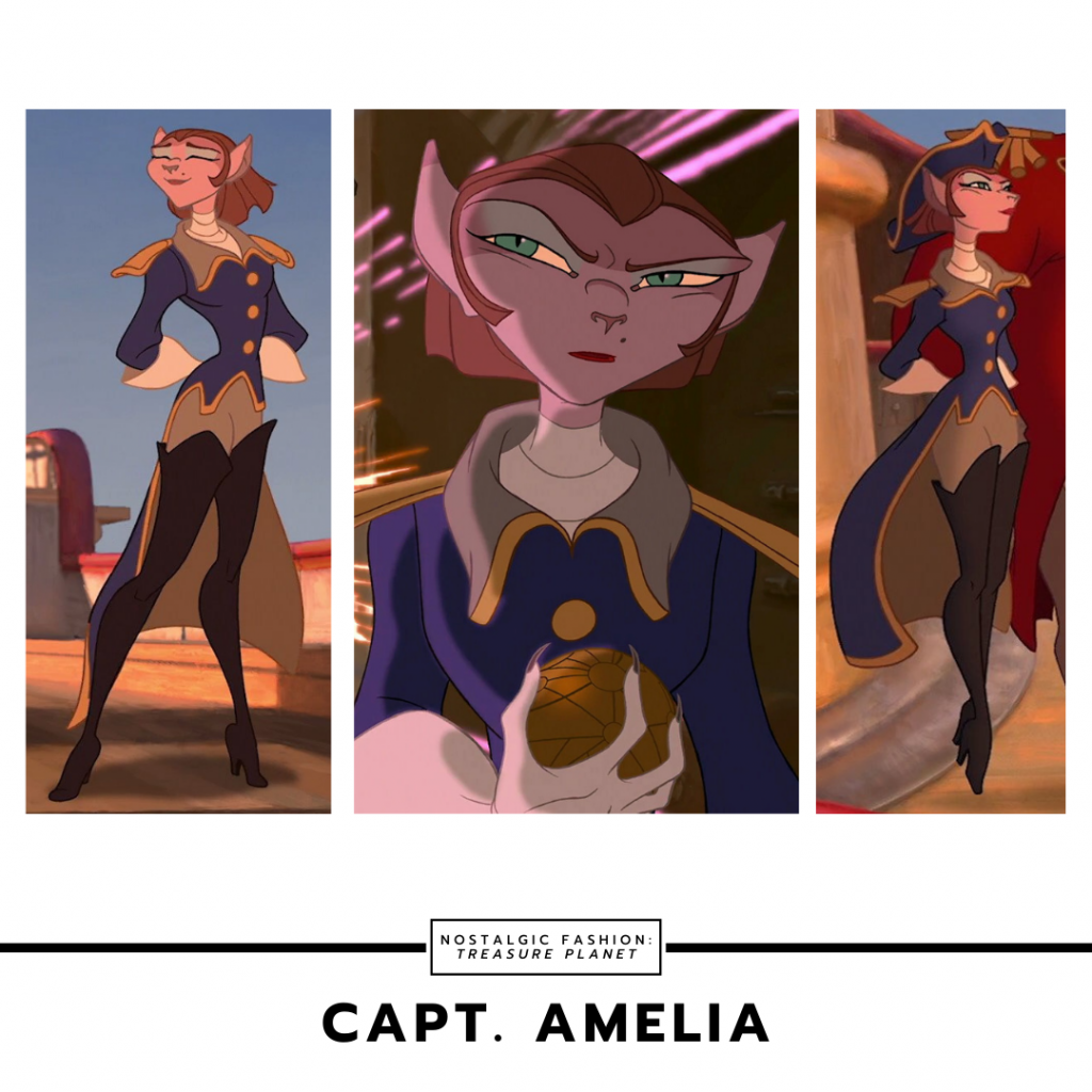 Captain Amelia from Treasure Planet