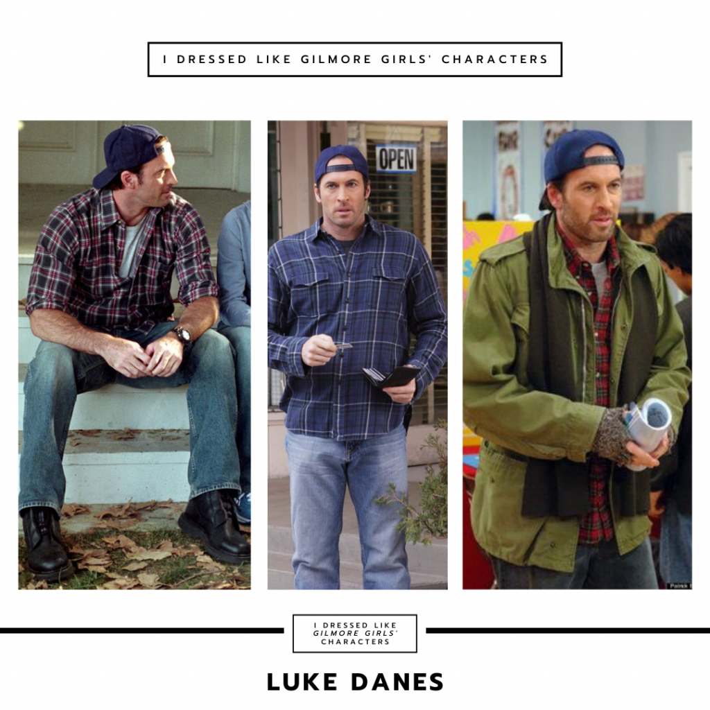 Gilmore Girls Outfit #5, Friday - Luke Danes