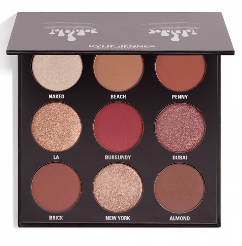 Burgundy palette from kylie cosmetics