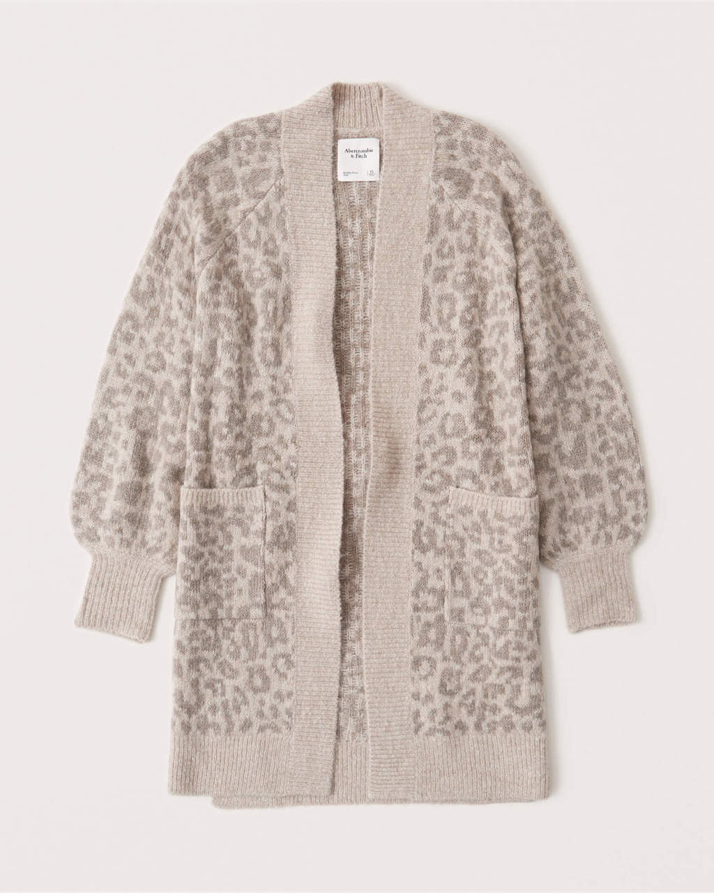 Abercrombie & Fitch Leopard Duster Cardigan