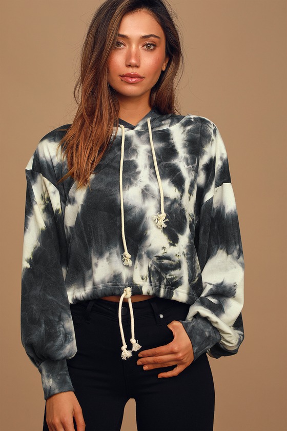 Lulus tie dye hoodie