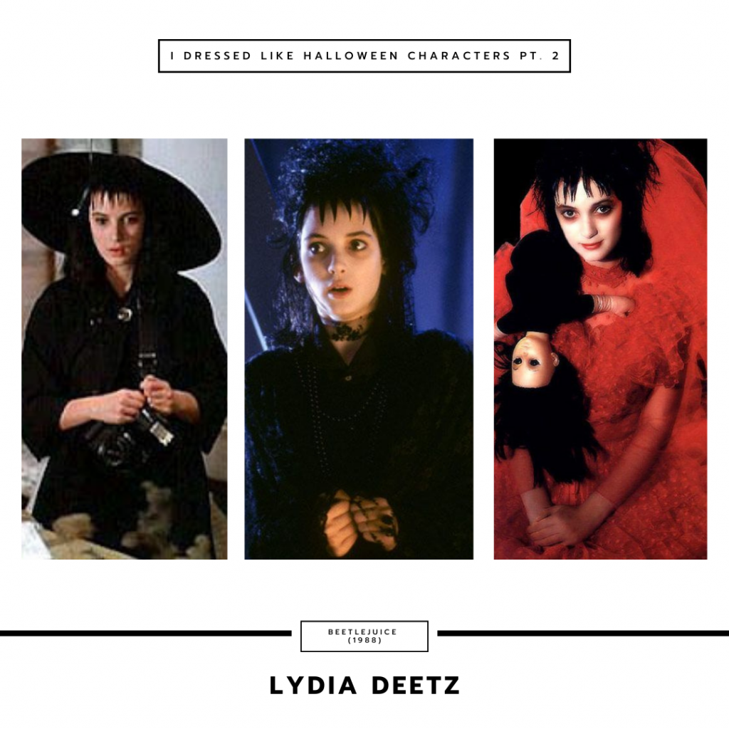 Lydia Deetz from Beetlejuice