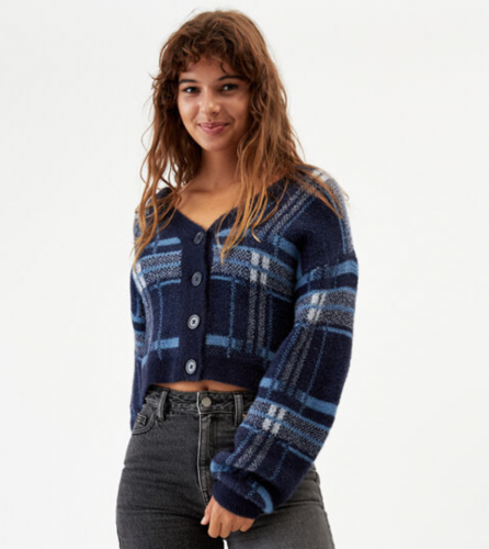 L.A. Hearts PacSun Fuzzy 90's Cardigan