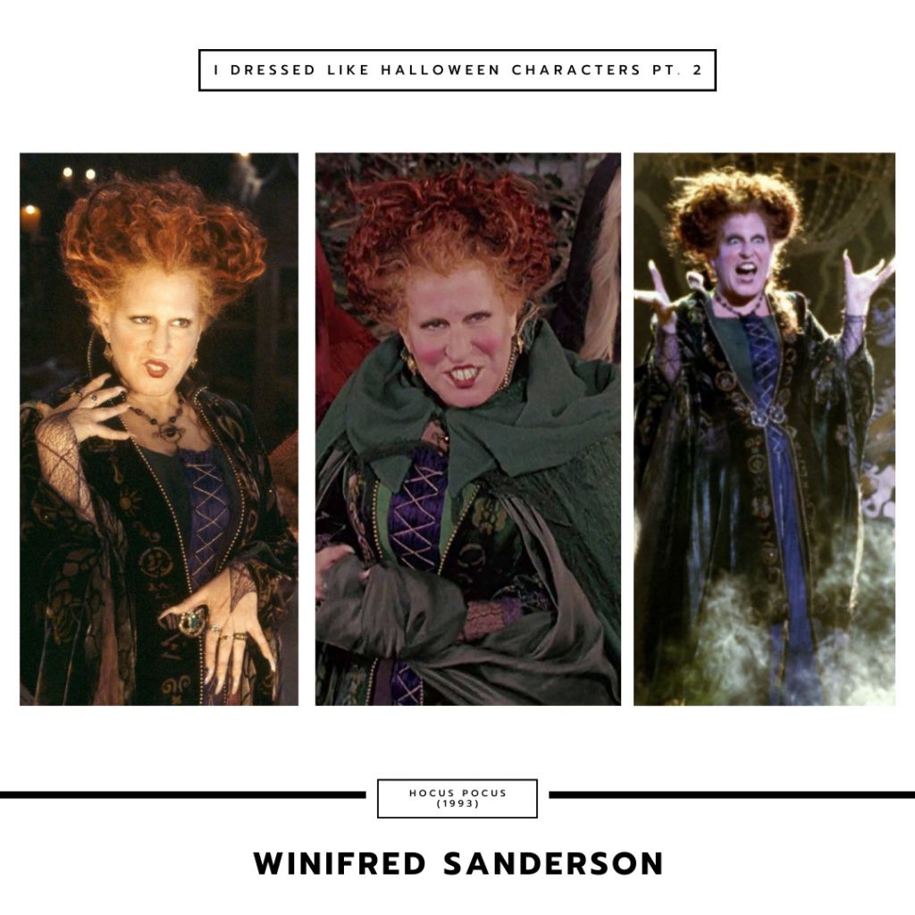 Winifred Sanderson from Hocus Pocus