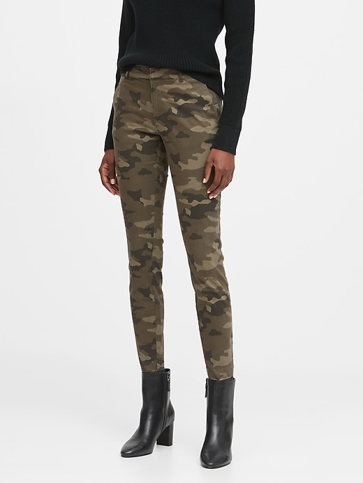 Camo pants from Banana Republic