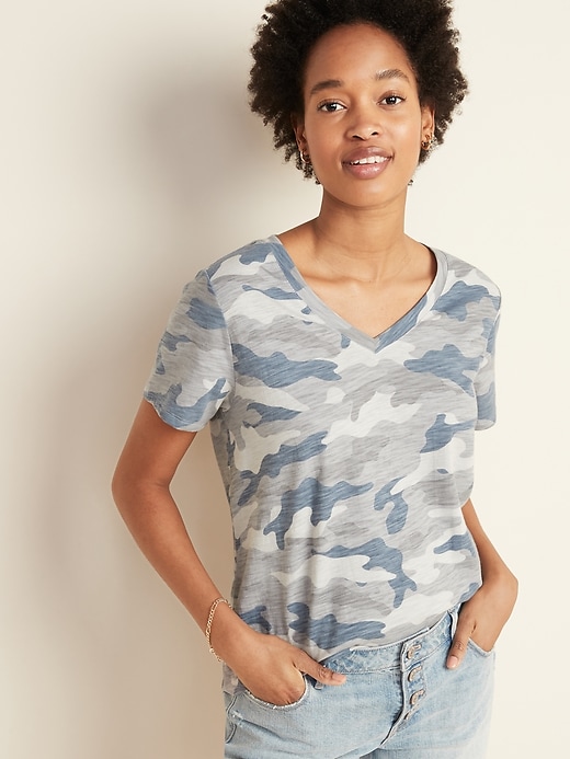 Old Navy camo tee