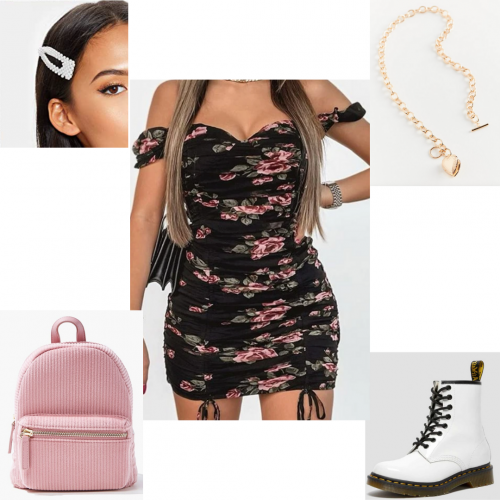 girly dr martens outfit
