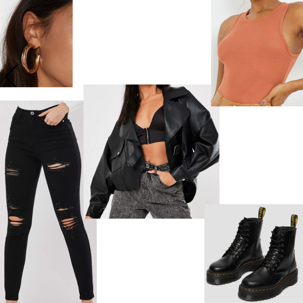 girl outfits with dr martens