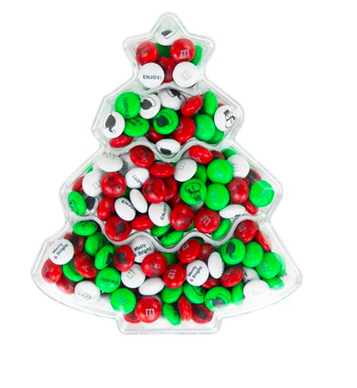 Christmas gift ideas for parents - personalized m&ms