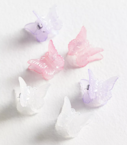 Butterfly clip set from Urban Outfitters