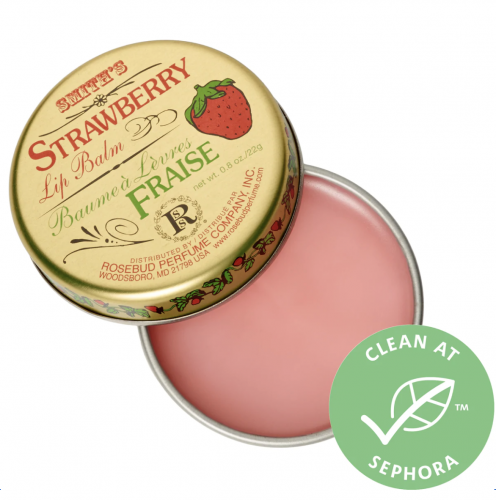 Strawberry lip balm from Sephora