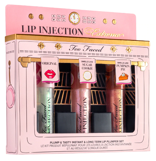 November beauty release roundup: product photo of the Too Faced Lip Gloss Set