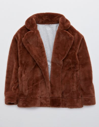 American Eagle Faux Fur Jacket