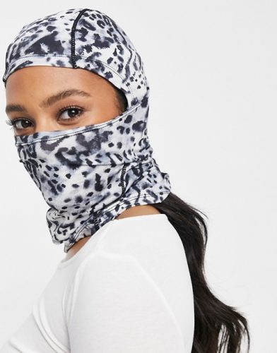 Cutest ski fashion finds - animal print ski mask from ASOS