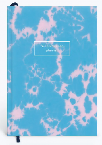 Tie-dye planner from Papier