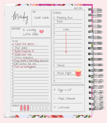 Cute planners 2021 - Planner with notes page from Ivory Paper Co 