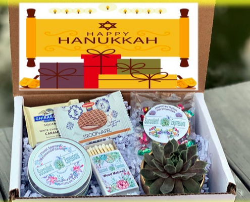 Hanukkah gift boxes