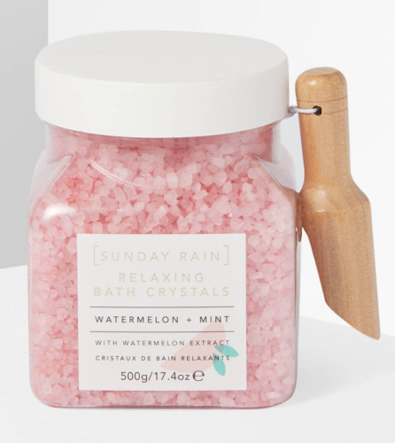 Valentine's Day gift ideas 2021 - Watermelon and mint bath crystals from Beauty Bay