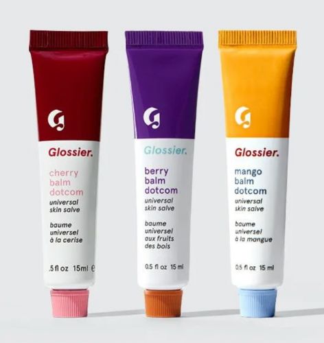 Skin & lip balm set from Glossier