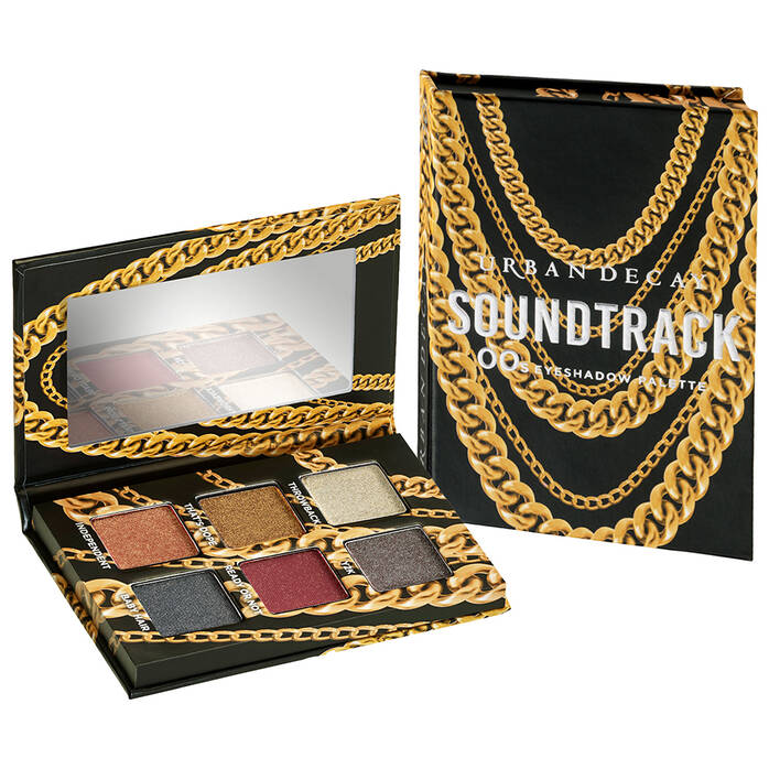 Product photo of the Urban Decay Decades Mini Eyeshadow Palette in "Soundtrack"