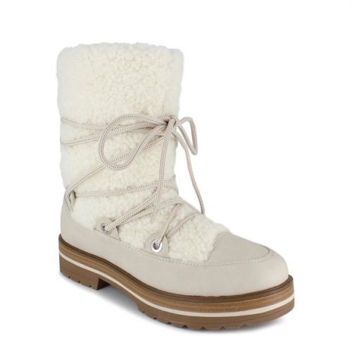 Walmart Shearling Lace Up Boots 