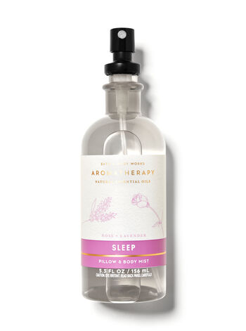 Rose lavender pillow and body mist from Bath & Body Works customer care | bath body works