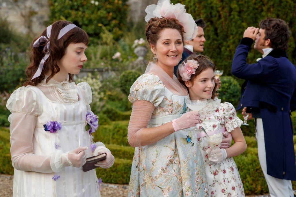 Picture of Eloise, Violet and Hyacinth Bridgerton.