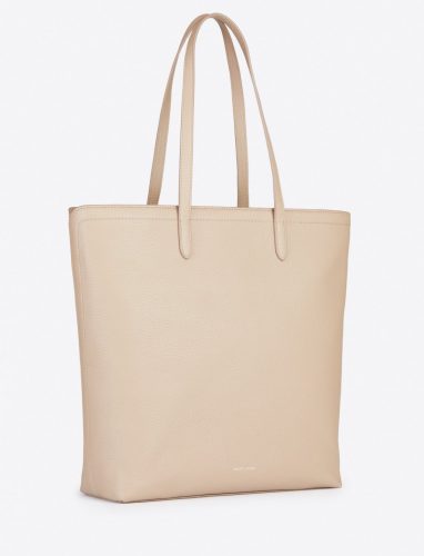 structured off-white tote purse from Draper James