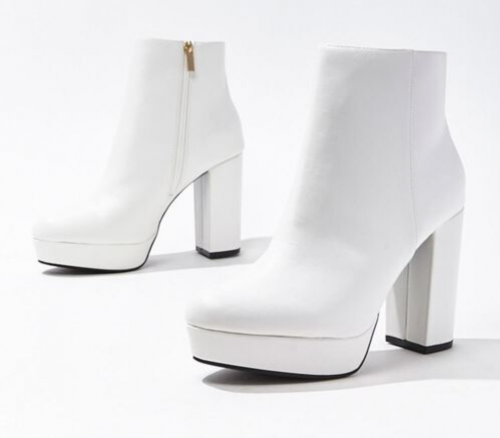 White boots from Forever 21