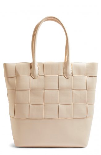 woven beige tote from Nordstrom