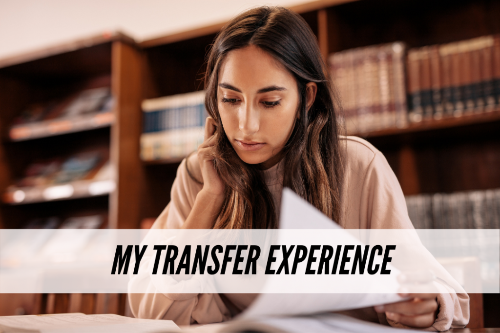 Transfer student experience