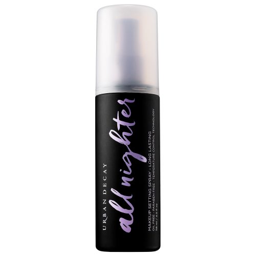 Makeup for Zoom: Urban Decay All Nighter setting spray