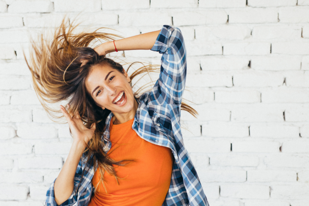 Woman dancing