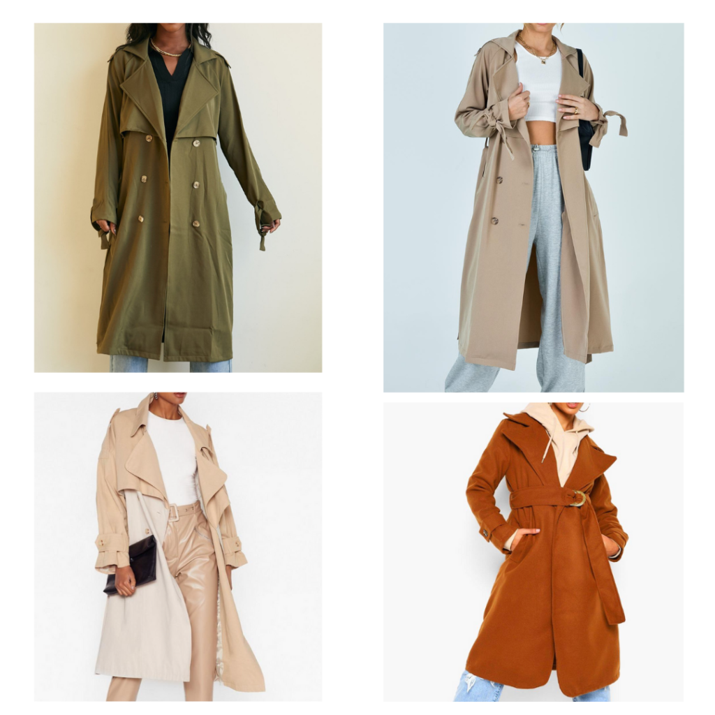 2021 fashion trends - trench coats