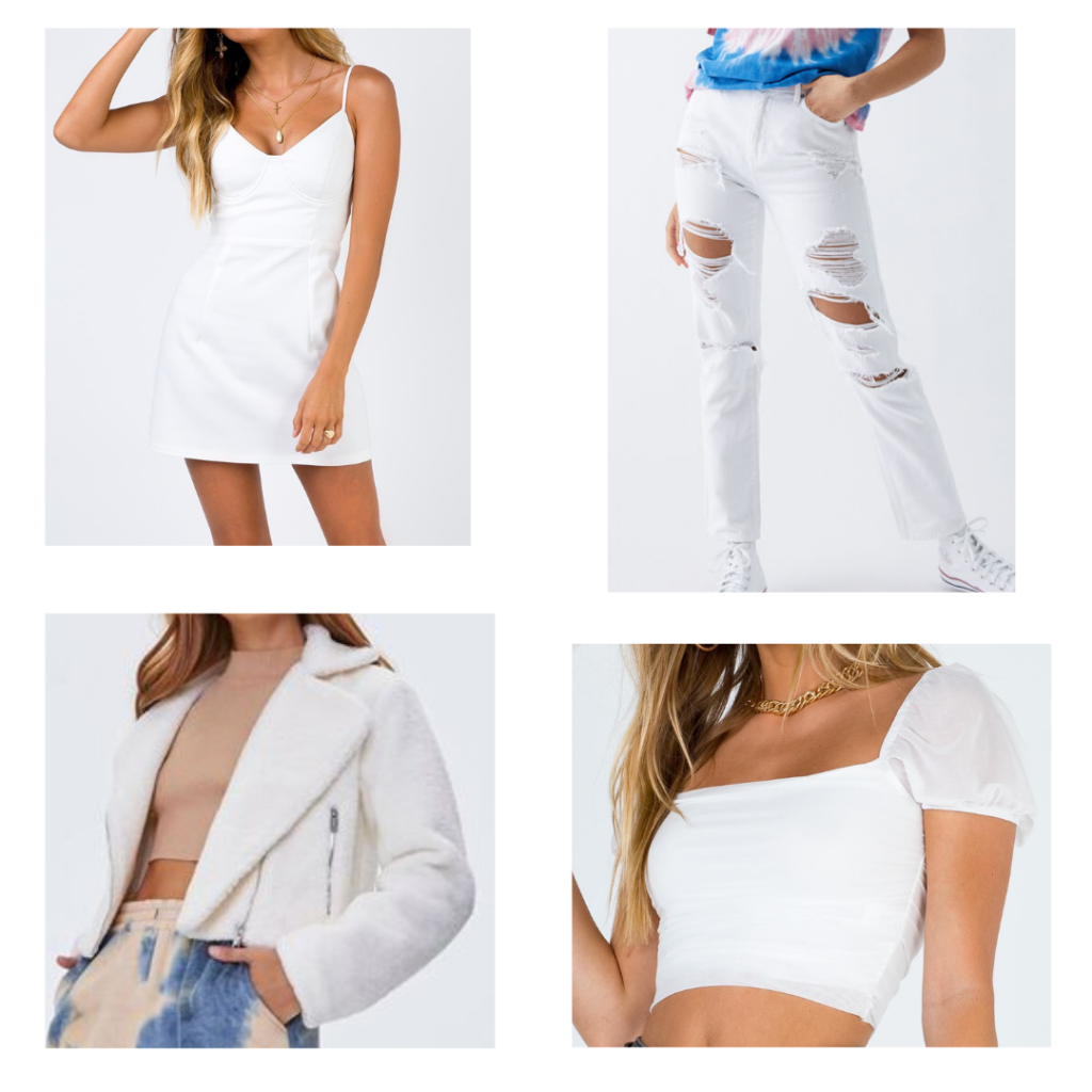 2021 fashion trends - year-round white