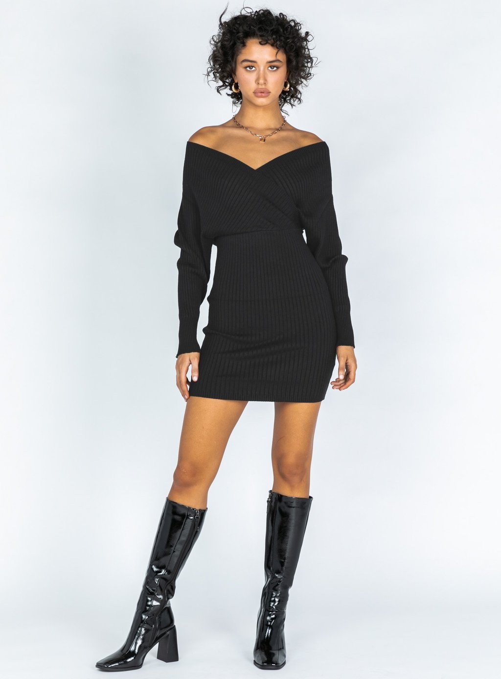 Kaia mini sweater dress from Princess Polly