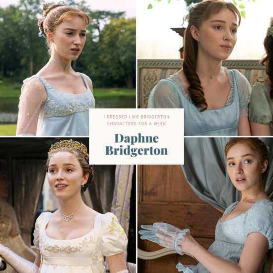 bridgerton daphne outfits