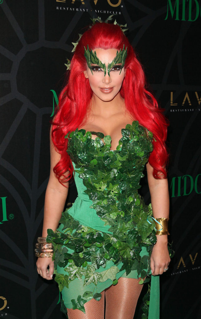 Kim Kardashian as Poison Ivy