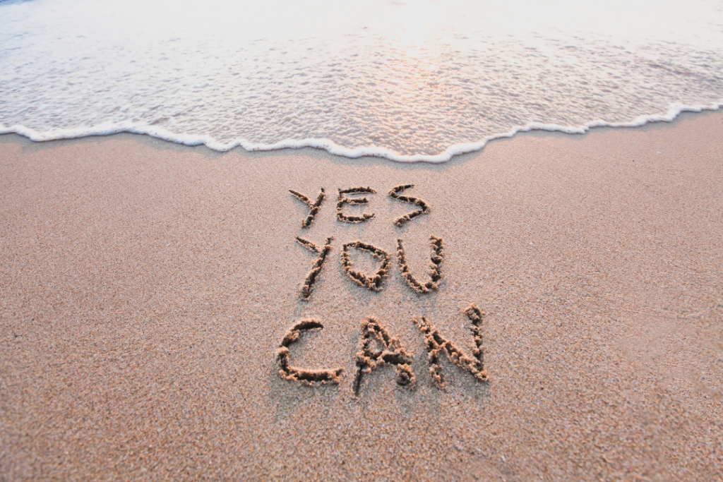 Inspirational quotes: Yes you can