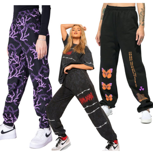 Avani Gregg style - bold sweatpants