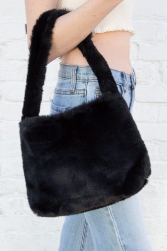 Faux fur purse from Brandy Melville
